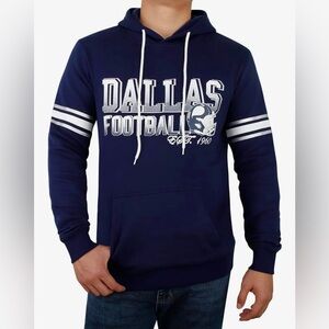 Dallas Cowboys Varsity Stripe Pullover Hoodie